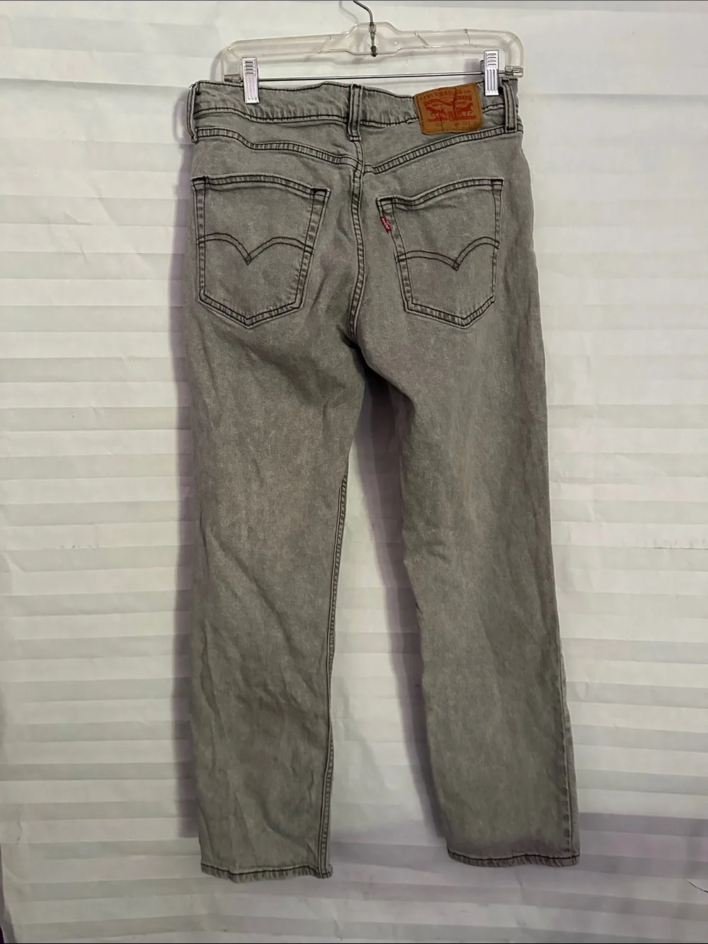 Levi's 514 Straight Leg Gray Denim Jeans 32x30